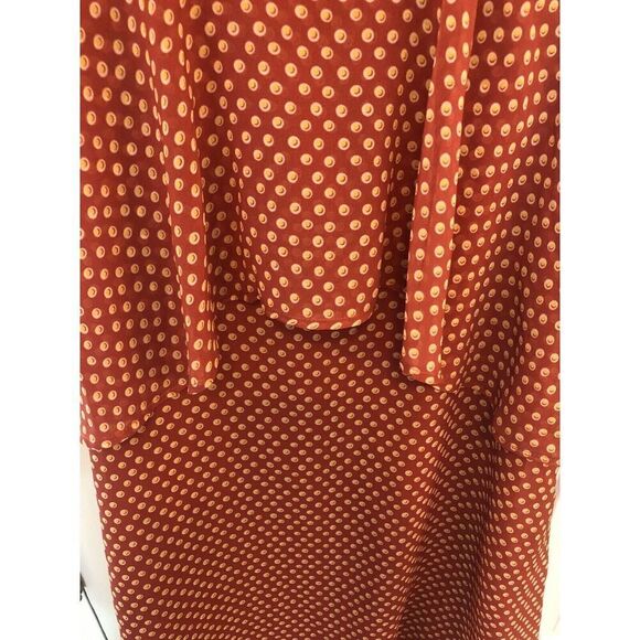 BCBGirl Chiffon Layered Print Dress Girls Size 14 - Picture 3 of 8